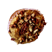 Banana CC Muffins w/ Roasted Pecans
