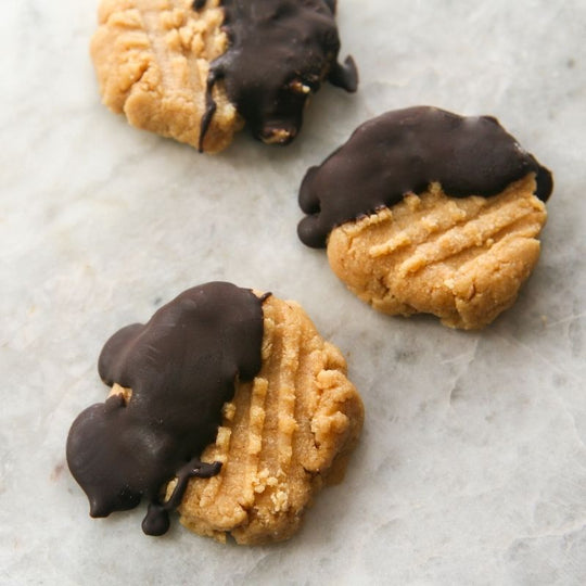 PB Choc No Bake Cookies - Pure Bakes by Danielle